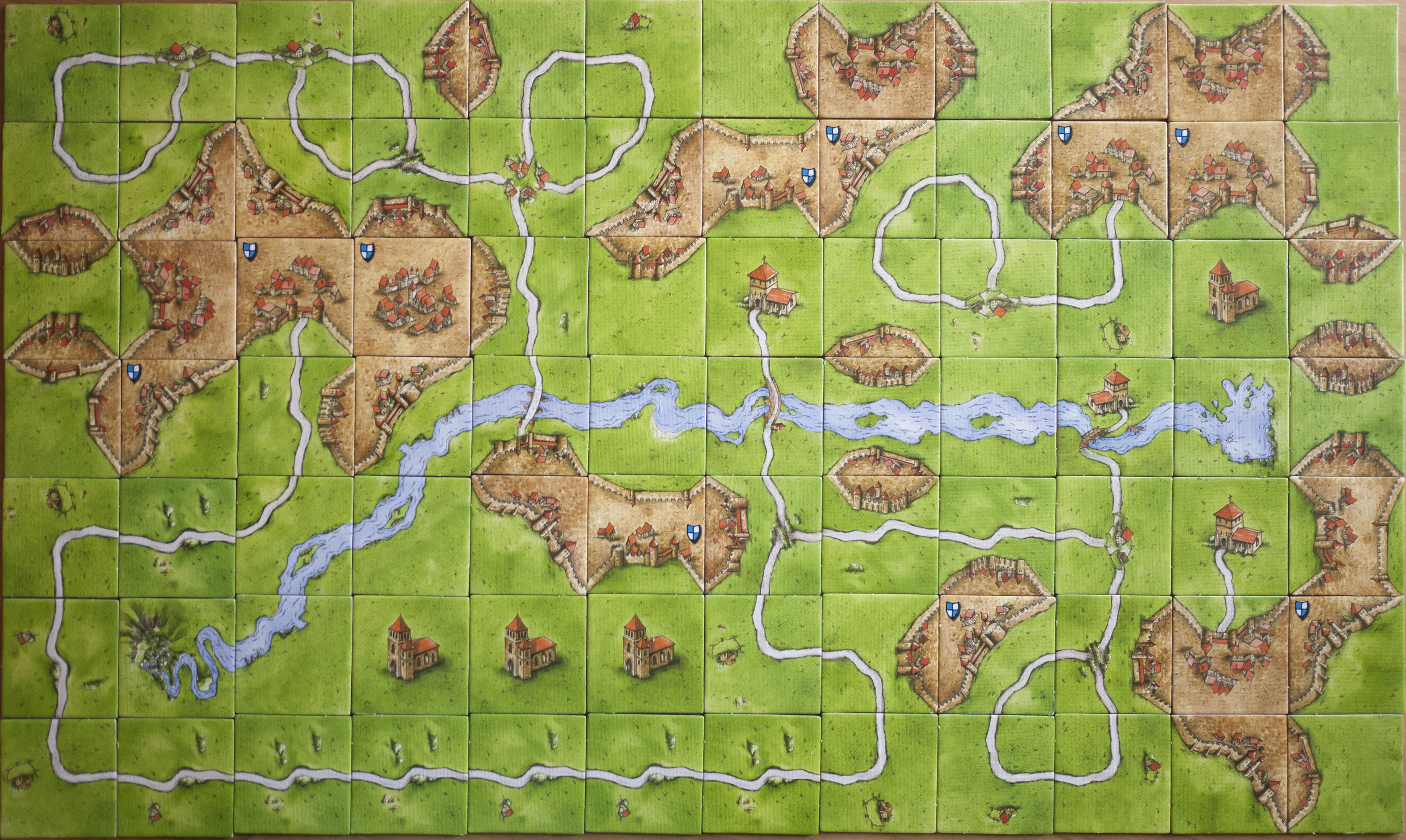 The Game of Carcassonne and the Parity Problem | Carcassonne
